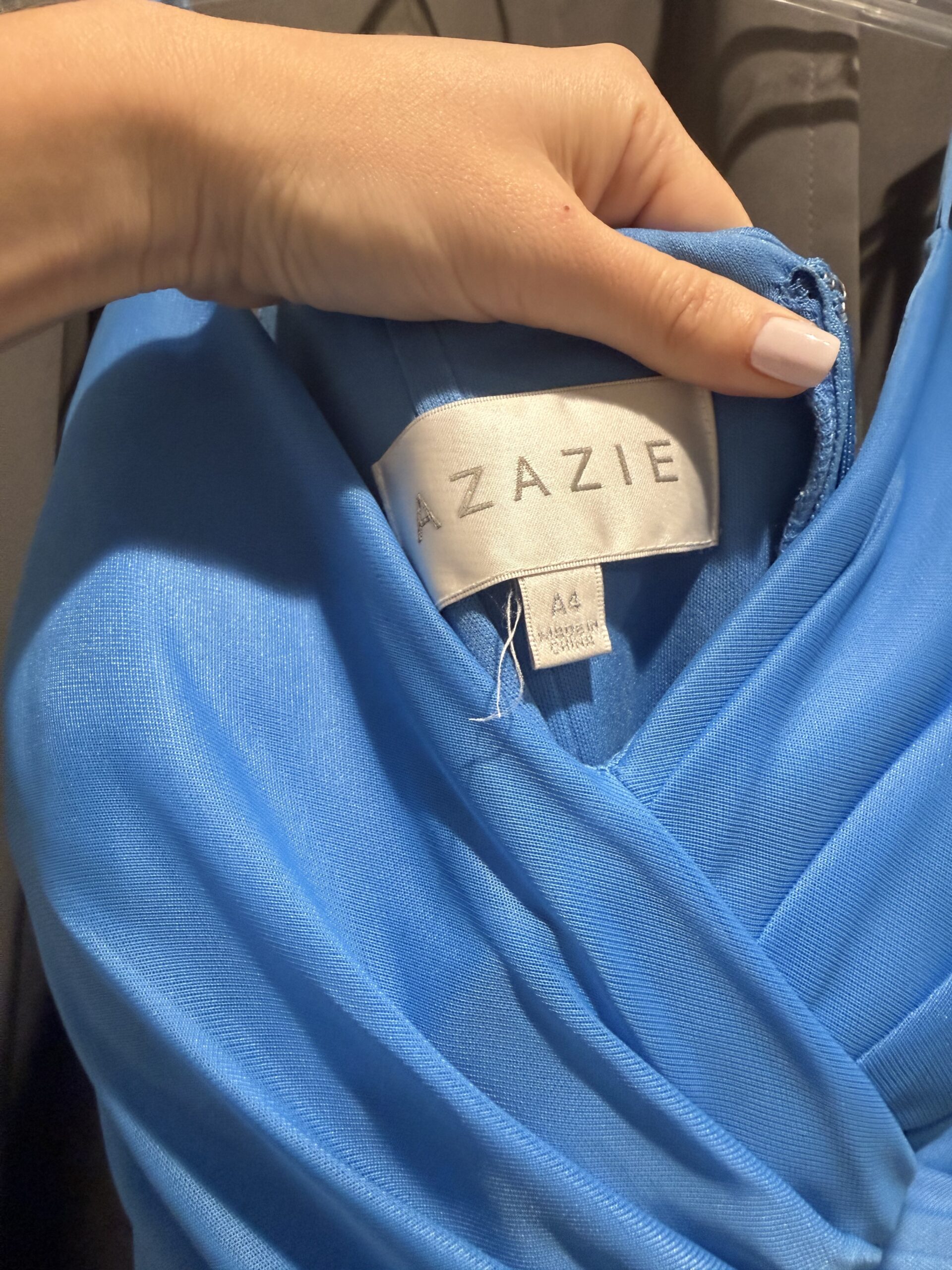 Azazie Adley Blue Jay Dress - Image 5