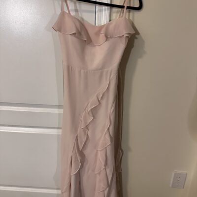 Azazie Blushing Pink Dress