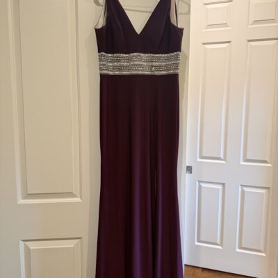 Burgundy Formal Dress | Xscape | Size 6