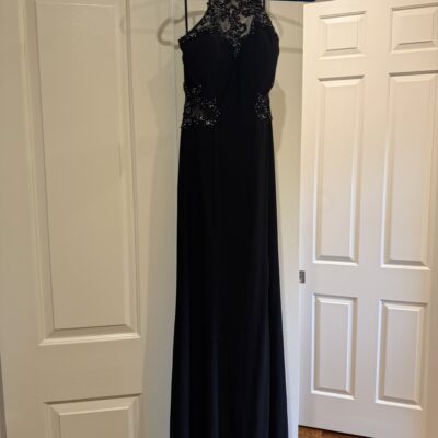Black Lace Formal Dress | Blondie Nites | Size 7