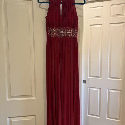 Red Formal Dress | R&M Richards | Size 4