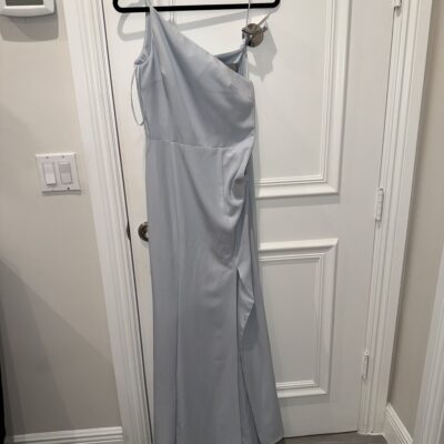 Amsale Bella Bridesmaid Dress - New ice color size 4