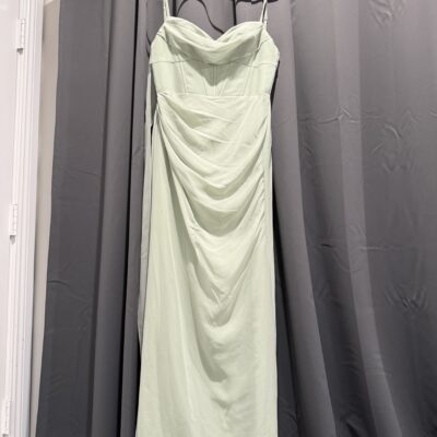 Azazie Mai Dusty Sage Dress