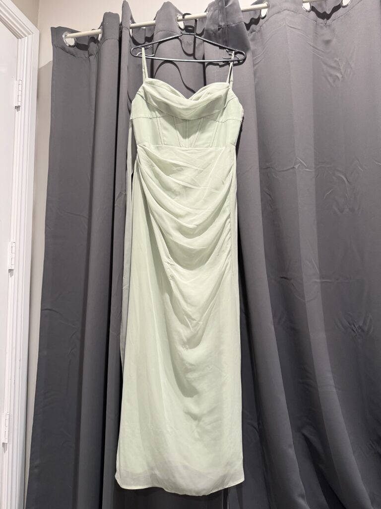Azazie Mai Dusty Sage Dress