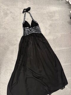 Long black dress