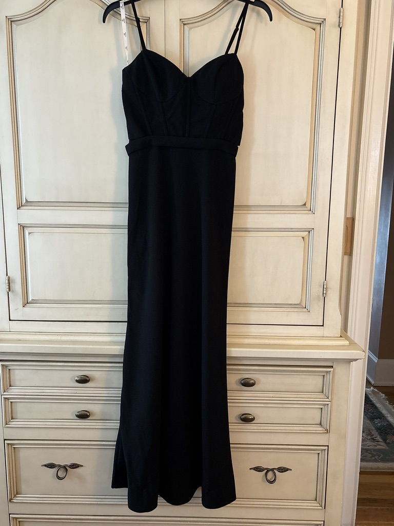 David's Bridal Studio Black dress