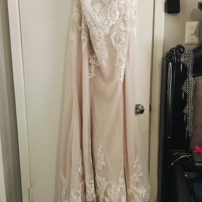 Oleg Cassini wedding dress
