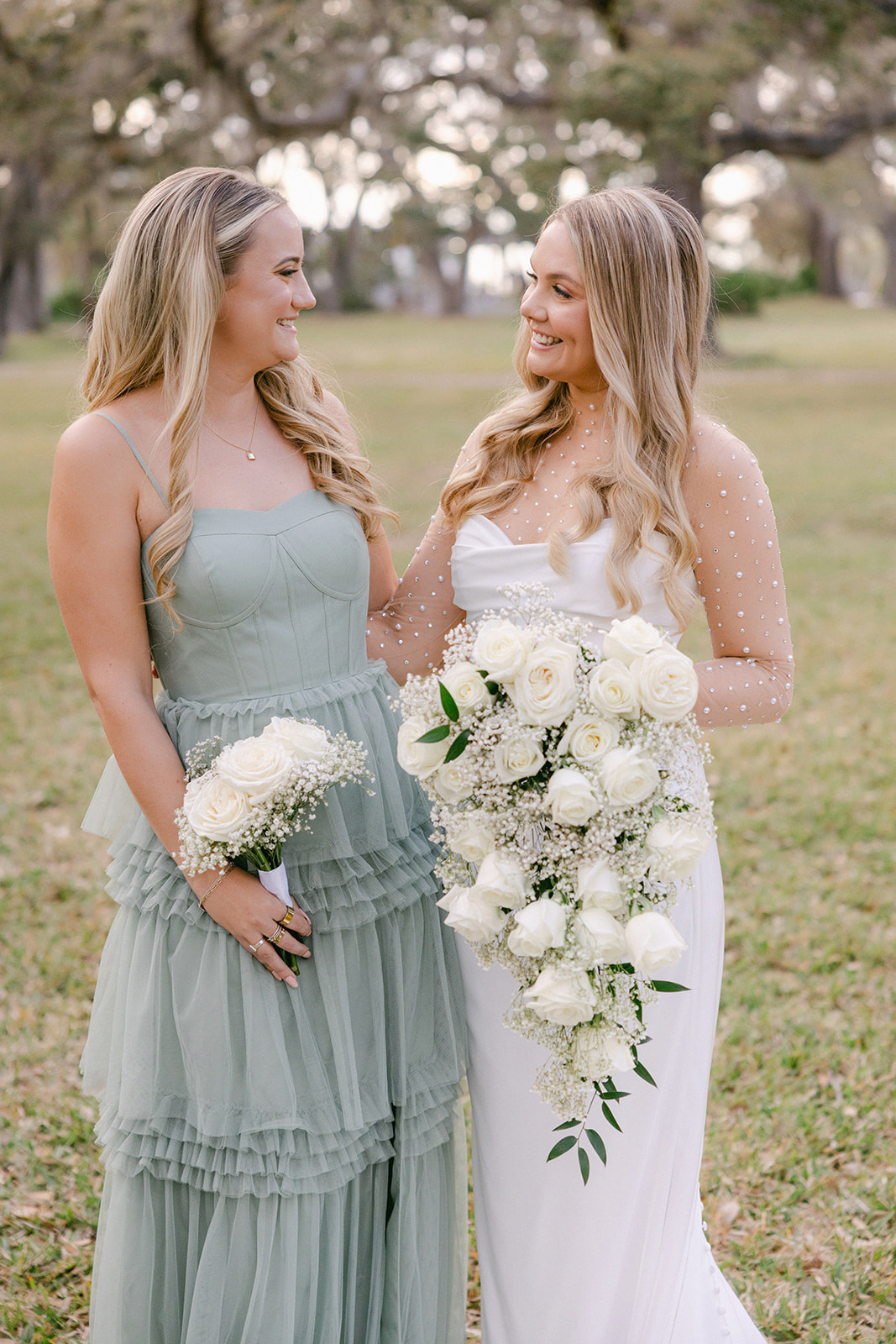 Tulle flowy dress - Image 6