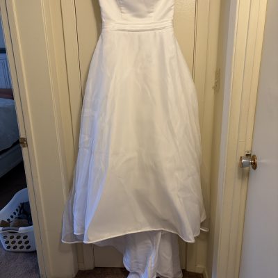 Michaelangelo E8252 Wedding Dress Size 10 White