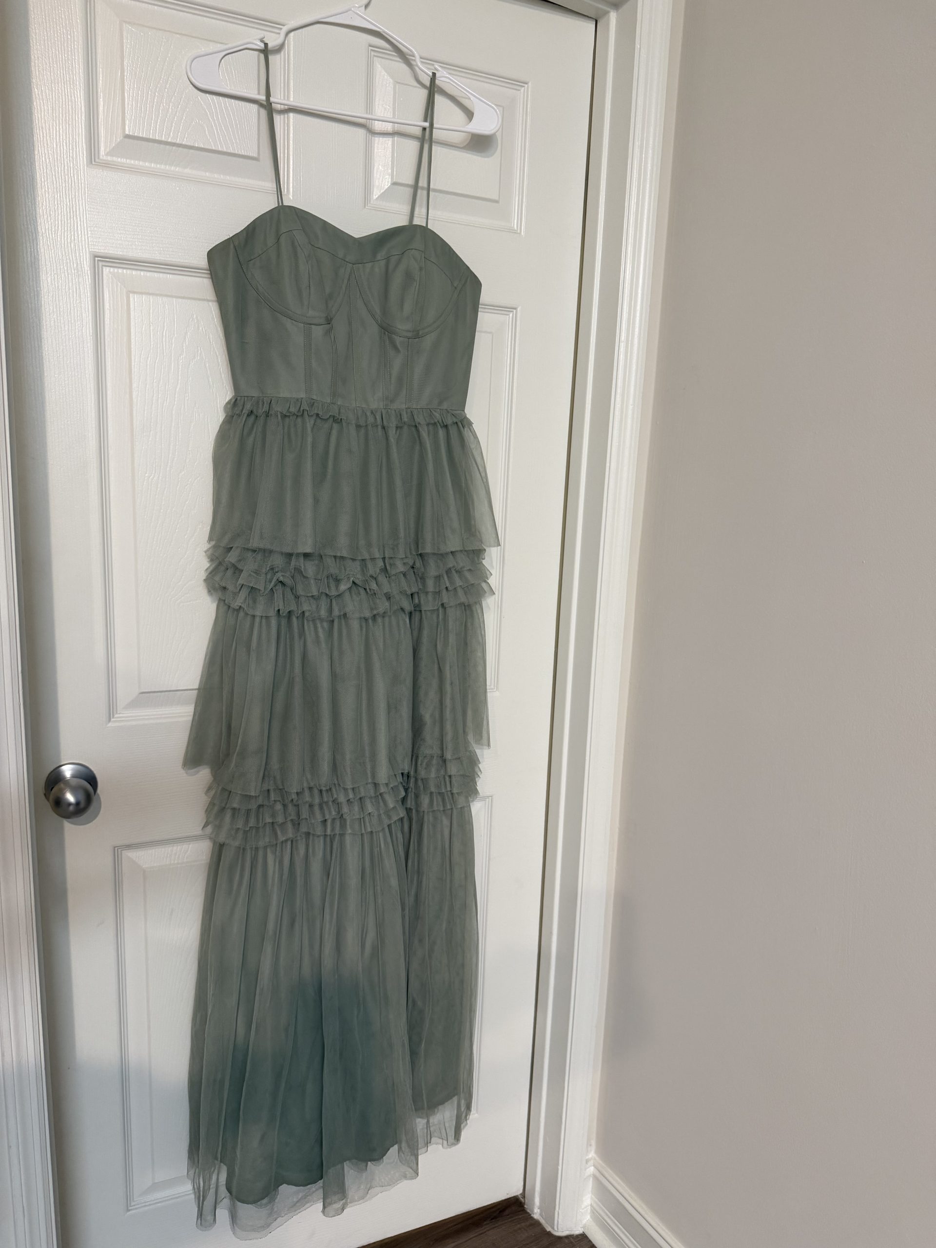 Tulle flowy dress