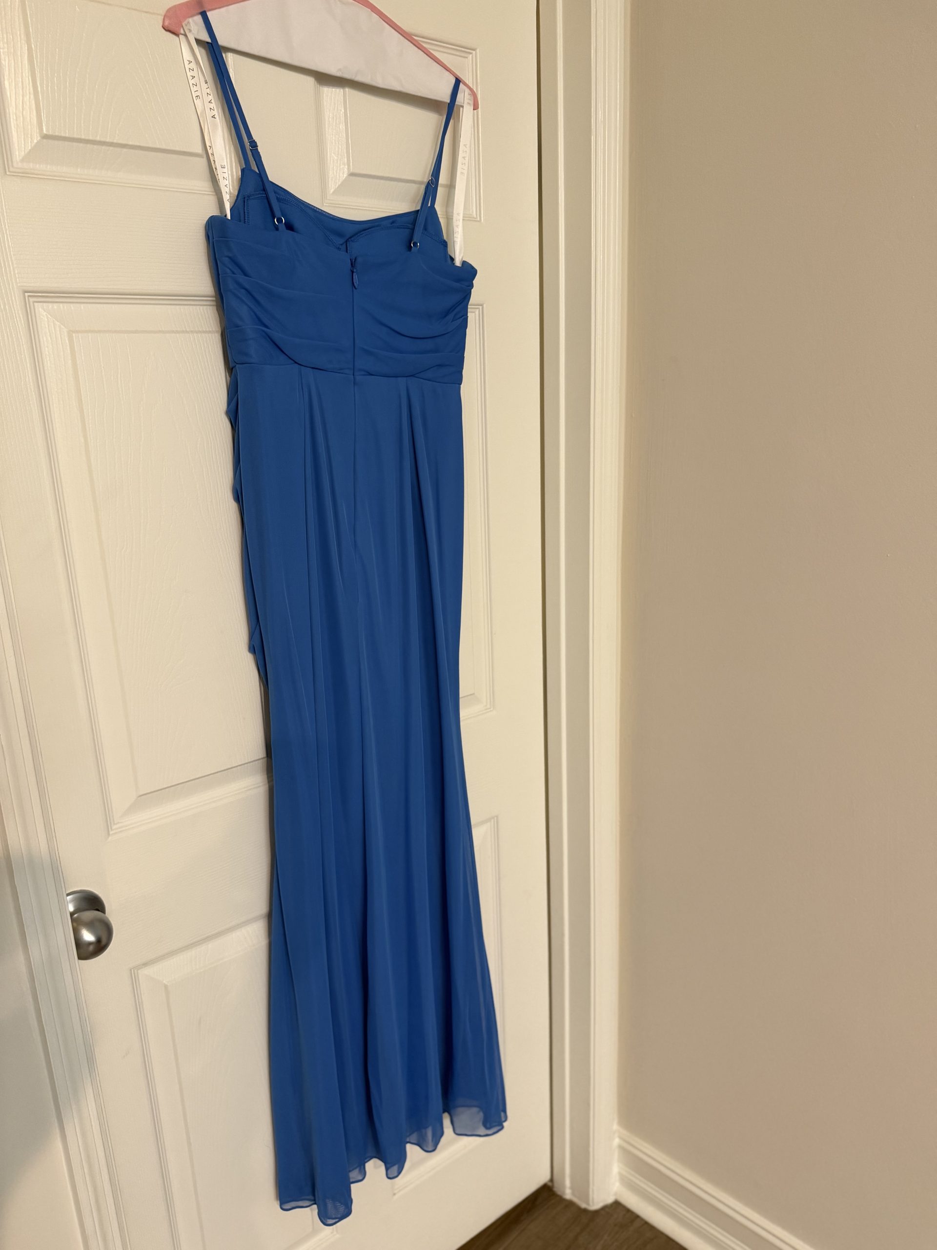 Blue Spaghetti Strap Dress - Image 2