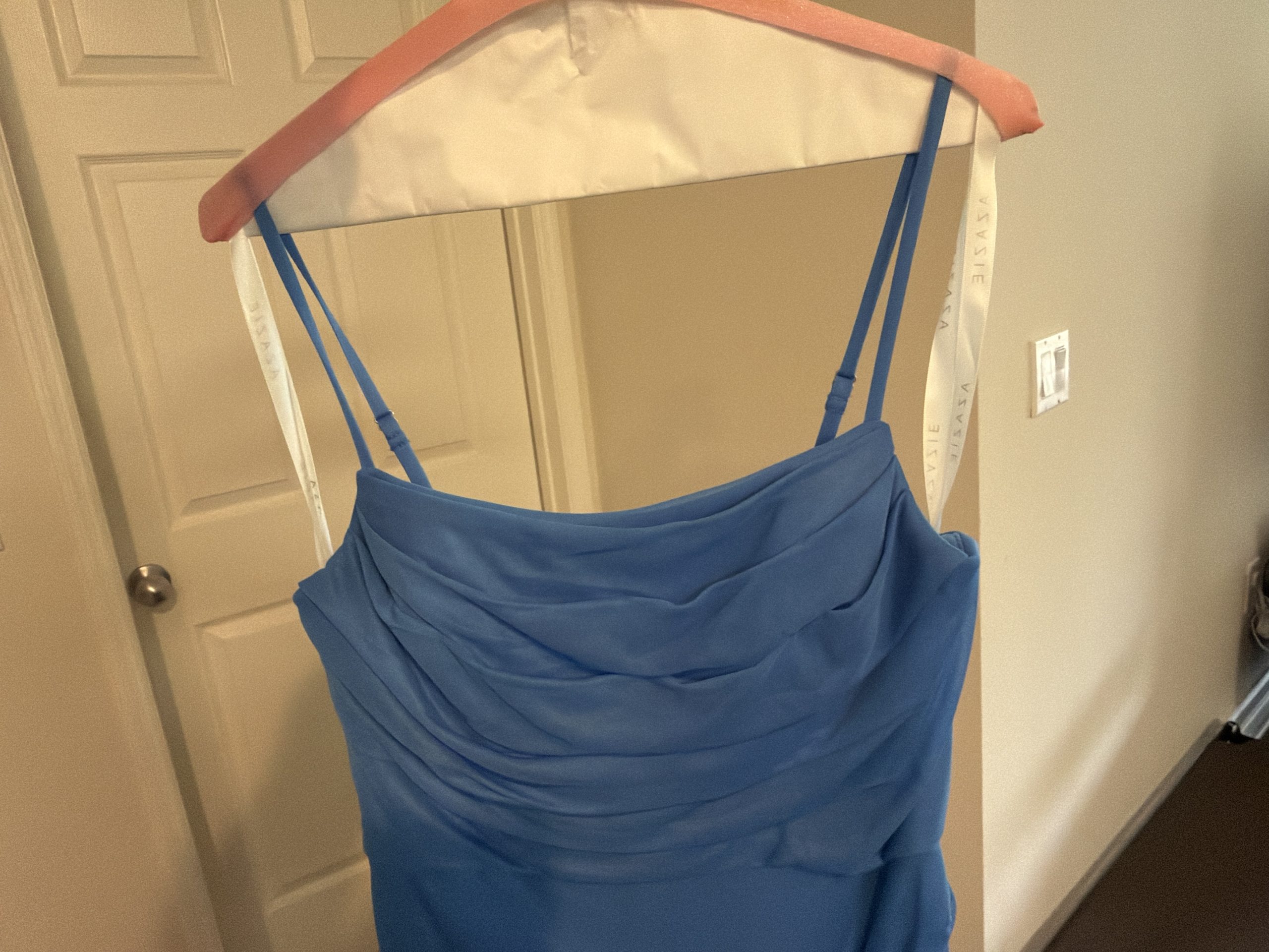 Blue Spaghetti Strap Dress - Image 3