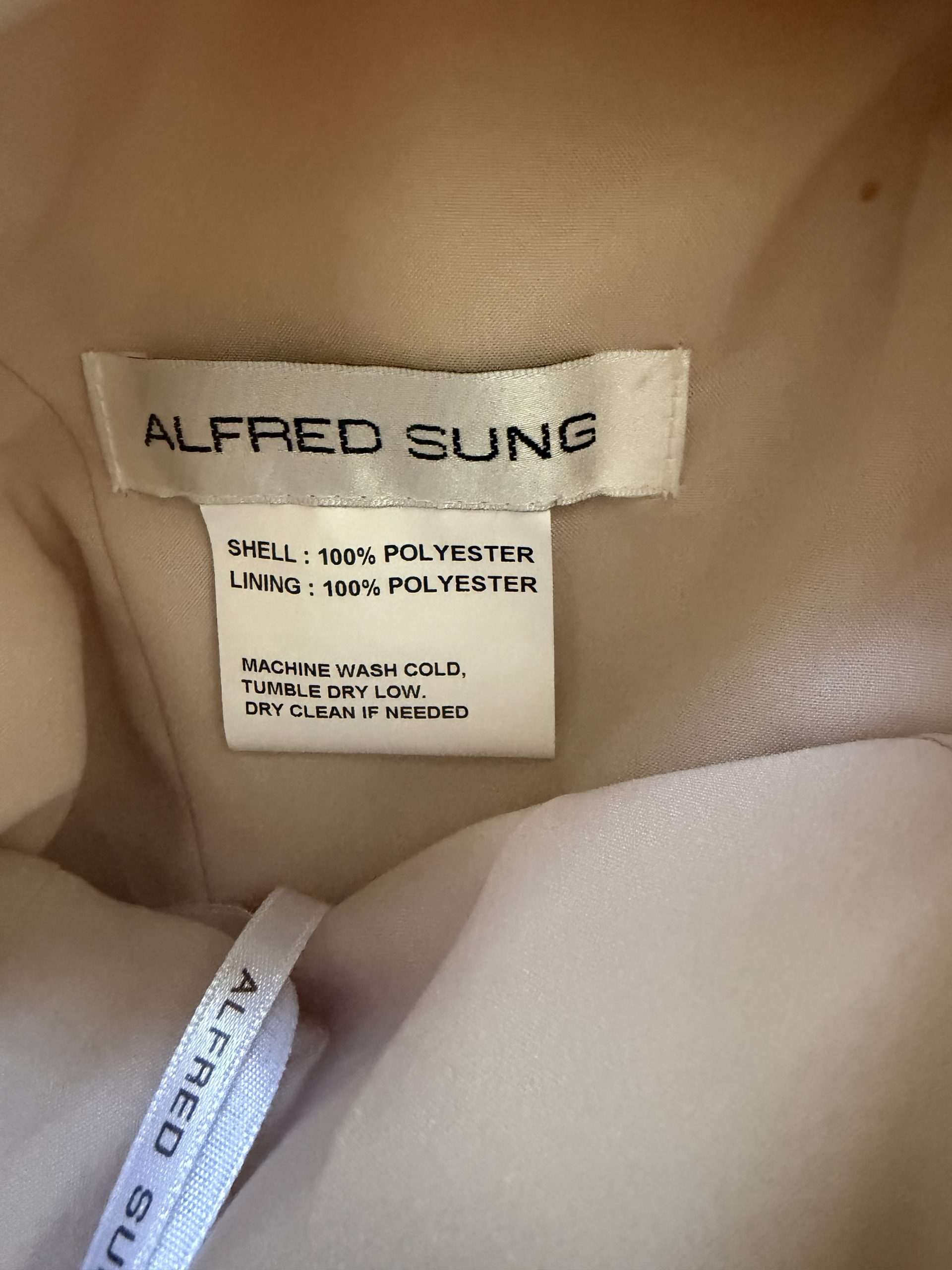 NWT pink/rose Alfred Sung bridesmaid dress - Image 4