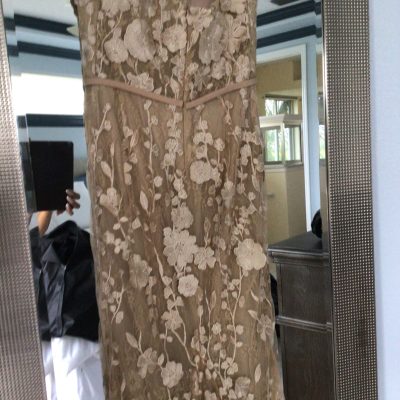 Alexander by Daymor , Evening gown. Gold